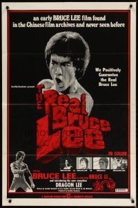 4m744 REAL BRUCE LEE 1sh '73 action images from Hong Kong kung fu documentary!