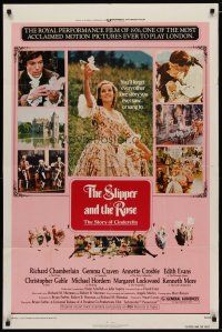 4m826 SLIPPER & THE ROSE 1sh '76 Richard Chamberlain, Gemma Craven as Cinderella!
