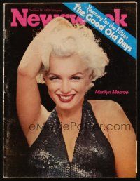 4p238 NEWSWEEK magazine October 16, 1972 Yearning for the Fifties, great Marilyn Monroe images!