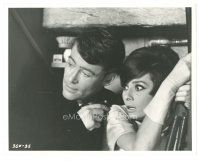 4p522 HOW TO STEAL A MILLION German 8x10.25 still '66 c/u of sexy Audrey Hepburn & Peter O'Toole!