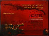 4r745 HOSTEL DS British quad '05 Jay Hernandez, creepy image from Eli Roth gore-fest!
