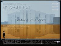 4r774 MY ARCHITECT advance British quad '03 biography of architect Louis Kahn!