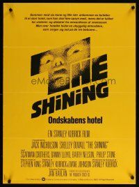 4r405 SHINING Danish '80 Stephen King & Stanley Kubrick horror masterpiece, crazy Jack Nicholson!