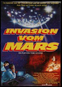 4r029 INVADERS FROM MARS German '86 Tobe Hooper, there's no place on Earth to hide!
