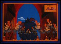 4r032 ALADDIN set of 3 German 17x24s '92 classic Walt Disney Arabian fantasy cartoon!