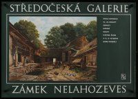 4r079 STREDOCESKA GALERIE 23x32 Czech museum exhibition '76 Bedrich Havranek art!