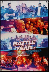 4s066 BATTLE OF THE YEAR advance DS 1sh '13 Josh Holloway, Laz Alonso & Chris Brown as Rooster!
