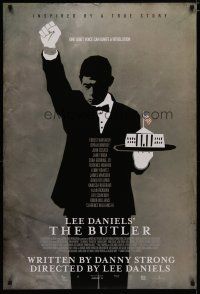 4s118 BUTLER advance DS 1sh '13 cool artwork of Forest Whitaker in title role!