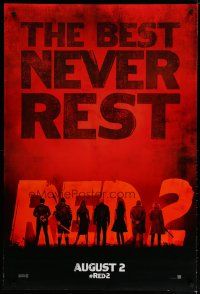 4s608 RED 2 teaser DS 1sh '13 John Malkovich, Mary-Louise Parker, Catherine-Zeta Jones!