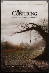 4s164 CONJURING int'l advance DS 1sh '13 based on the true case files of the Ed & Lorraine Warren!
