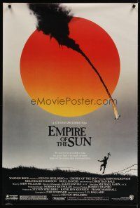 4s219 EMPIRE OF THE SUN 1sh '87 Stephen Spielberg, John Malkovich, first Christian Bale!