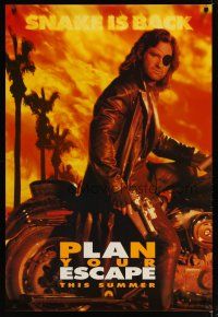 4s229 ESCAPE FROM L.A. teaser 1sh '96 John Carpenter, Kurt Russell returns as Snake Plissken!