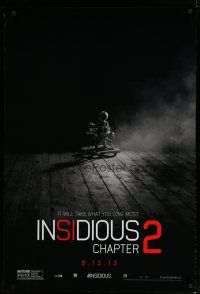 4s395 INSIDIOUS: CHAPTER 2 teaser DS 1sh '13 Patrick Wilson, it will take what you love most!