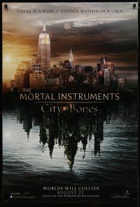 4s509 MORTAL INSTRUMENTS: CITY OF BONES teaser DS 1sh '13 a world hidden within our own!
