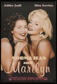 4s529 NORMA JEAN & MARILYN int'l 1sh '96 Ashley Judd & super sexy Miro Sorvino as Monroe!