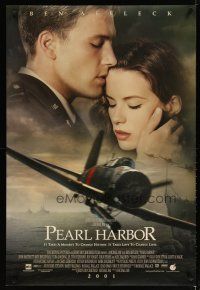 4s559 PEARL HARBOR int'l advance DS 1sh '01 Ben Affleck & Kate Beckinsale, World War II!