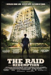4s603 RAID: REDEMPTION DS 1sh '11 Iko Uwais, Joe Taslim, Donny Alamsyah, 30 floors of chaos!