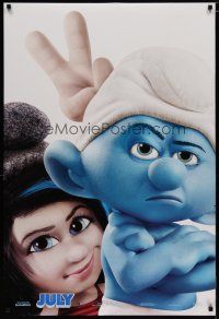 4s673 SMURFS 2 advance DS 1sh '13 CGI family comedy animated sequel, Vexy!