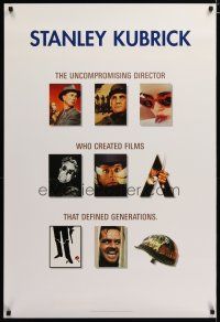 4s692 STANLEY KUBRICK COLLECTION video 1sh '99 Paths of Glory, Dr. Strangelove, 2001!
