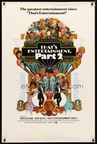 4s735 THAT'S ENTERTAINMENT PART 2 int'l 1sh '75 Fred Astaire, Gene Kelly & many MGM greats by Peak!