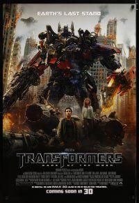 4s760 TRANSFORMERS: DARK OF THE MOON advance DS 1sh '11 Michael Bay, Shia LaBeouf, cool image!