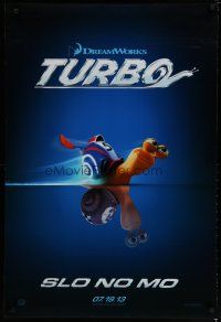 4s769 TURBO style A advance DS 1sh '13 voice of Ryan Reynolds, cool art of racing snail!