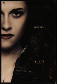 4s772 TWILIGHT SAGA: BREAKING DAWN - PART 2 teaser DS 1sh '12 Kristen Stewart as Bella Swan!
