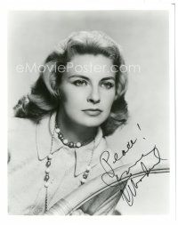 4t636 JOANNE WOODWARD signed 8x10 REPRO still '90s cool intense close up portrait of the actress!
