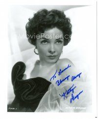 4t649 KATHRYN GRAYSON signed 8x10 REPRO still '80s great intense portrait of the pretty actress!