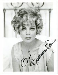 4t532 BARBARA BAIN signed 8x10 REPRO still '90s wonderful close up of the sexy actress in bed!