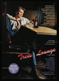 4t186 TREES LOUNGE signed mini poster '96 by Steve Buscemi, great image of the star & director!