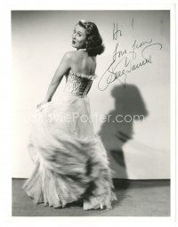 4t270 BETTY GARRETT signed deluxe 8x10.25 still '48 making her film debut in The Big City!