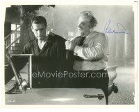 4t281 BURL IVES signed 8x10.25 still '58 by car with Paul Newman from Cat on a Hot Tin Roof!