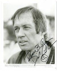 4t298 DAVID CARRADINE signed 8x10 still '82 head & shoulders close up from Lone Wolf McQuade!