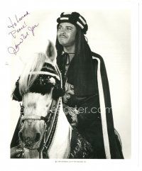 4t360 JAMES EARL JONES signed 8x10 still '75 as the desert prince from Last Remake of Beau Geste!