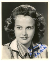 4t401 KIM HUNTER signed 8x10 key book still '44 close portrait from Tender Comrade by Miehle!