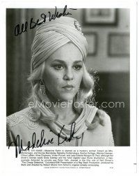 4t418 MADELINE KAHN signed 8x10.25 still '78 head & shoulders portrait from The Cheap Detective!