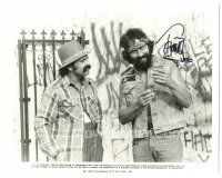 4t781 TOMMY CHONG signed 8x10 REPRO still '90s with jar from Cheech & Chong's Last Movie!
