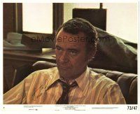 4t356 JACK LEMMON signed 8x10 mini LC '73 great head & shoulders close up from Save the Tiger!