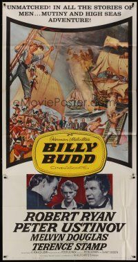4w622 BILLY BUDD 3sh '62 Terence Stamp, Robert Ryan, mutiny & high seas adventure!