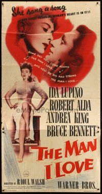 4w817 MAN I LOVE 3sh '47 sexiest bad girl Ida Lupino knows all about men!