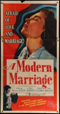 4w832 MODERN MARRIAGE 3sh '50 why 1 out of 3 marriages end in divorce, afraid of love & marriage!