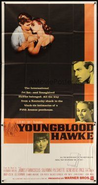 4w997 YOUNGBLOOD HAWKE 3sh '64 James Franciscus & sexy Suzanne Pleshette, Delmer Daves!