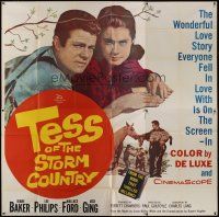 4w368 TESS OF THE STORM COUNTRY 6sh '60 Diane Baker in the title role, a story of first love!