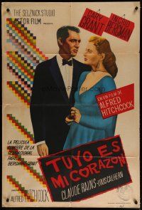 4w068 NOTORIOUS Argentinean R50s Cary Grant & Ingrid Bergman, Alfred Hitchcock classic!