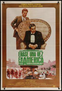 4w070 ONCE UPON A TIME IN AMERICA Argentinean '84 Robert De Niro, Woods, Sergio Leone, different!