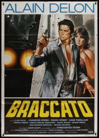 4w471 LE BATTANT Italian 1p '83 thief Alain Delon is released from prison & must get jewels!