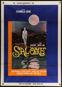 4w525 SALOME Italian 1p '72 Donyale Luna in the title role, based on the play by Oscar Wilde!