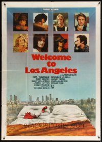 4w572 WELCOME TO L.A. Italian 1p '78 Alan Rudolph, Robert Altman, City of the One Night Stands!