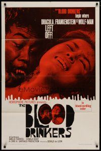 4x108 BLOOD DRINKERS 1sh '66 wild Filipino vampire horror begins where the classics leave off!